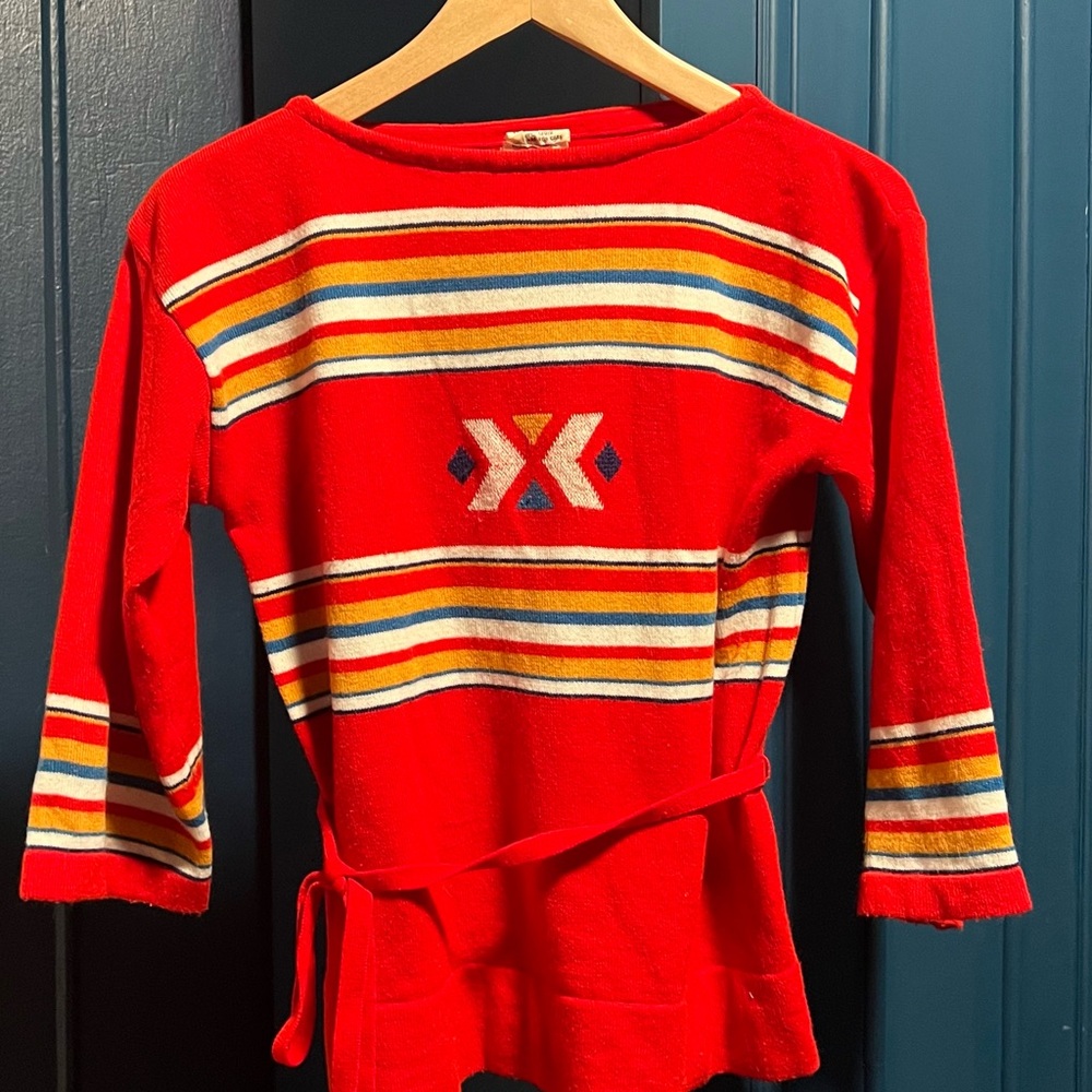 Vintage 70’s Belted Top